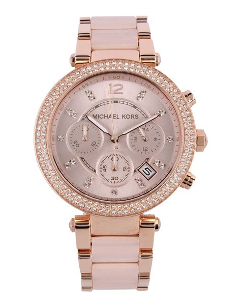 michael kors watch parelmoer|michael kors mini wrist watch.